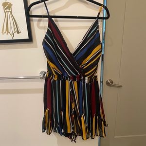 Boutique Stripe Romper
